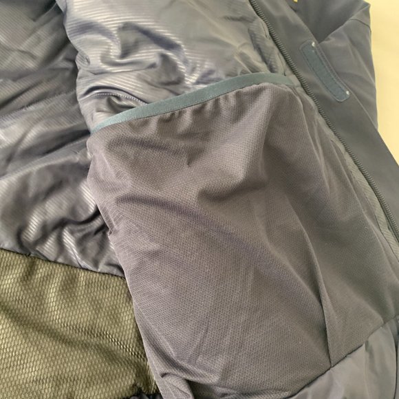 SALOMON Mens Brilliant AdvancedSkin Dry Ski Jacket Navy XL - Picture 6 of 11